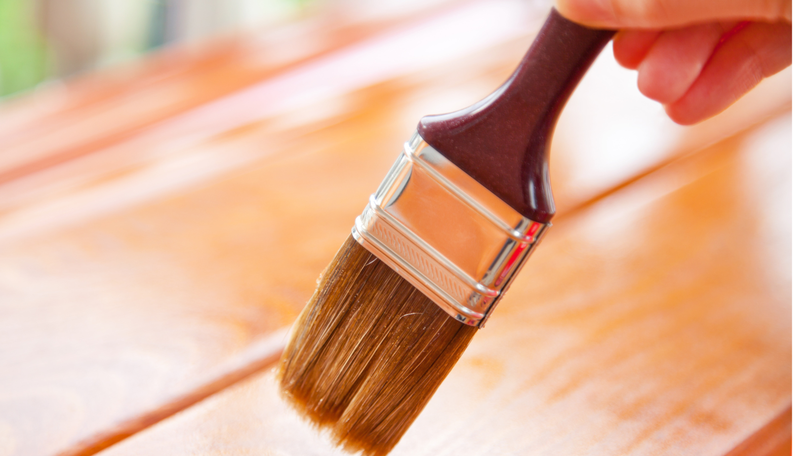 Painting Stained Wood